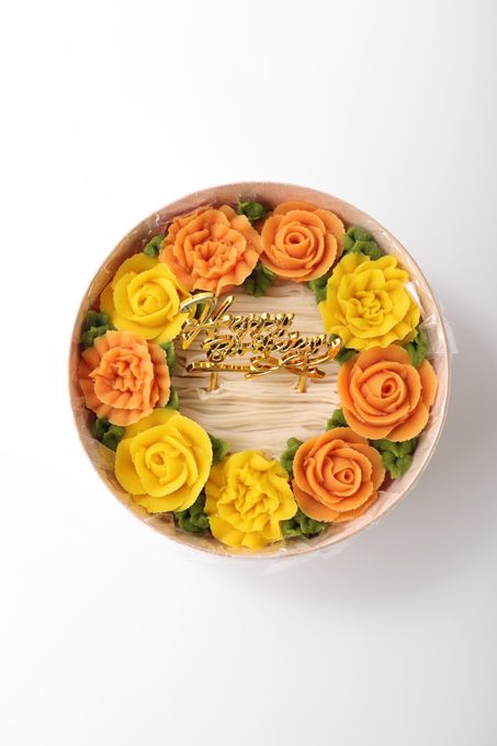 【推し色やお味が選べる♪】カラバリBirthdayフラワーおはぎボックス 誕生日プレゼント  3