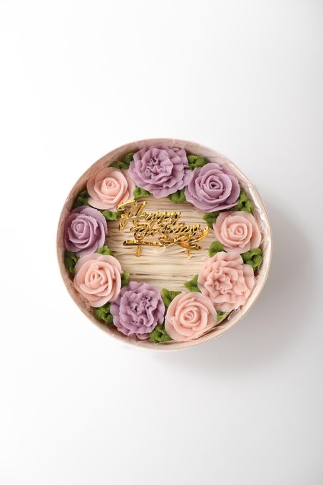 【推し色やお味が選べる♪】カラバリBirthdayフラワーおはぎボックス 誕生日プレゼント  6