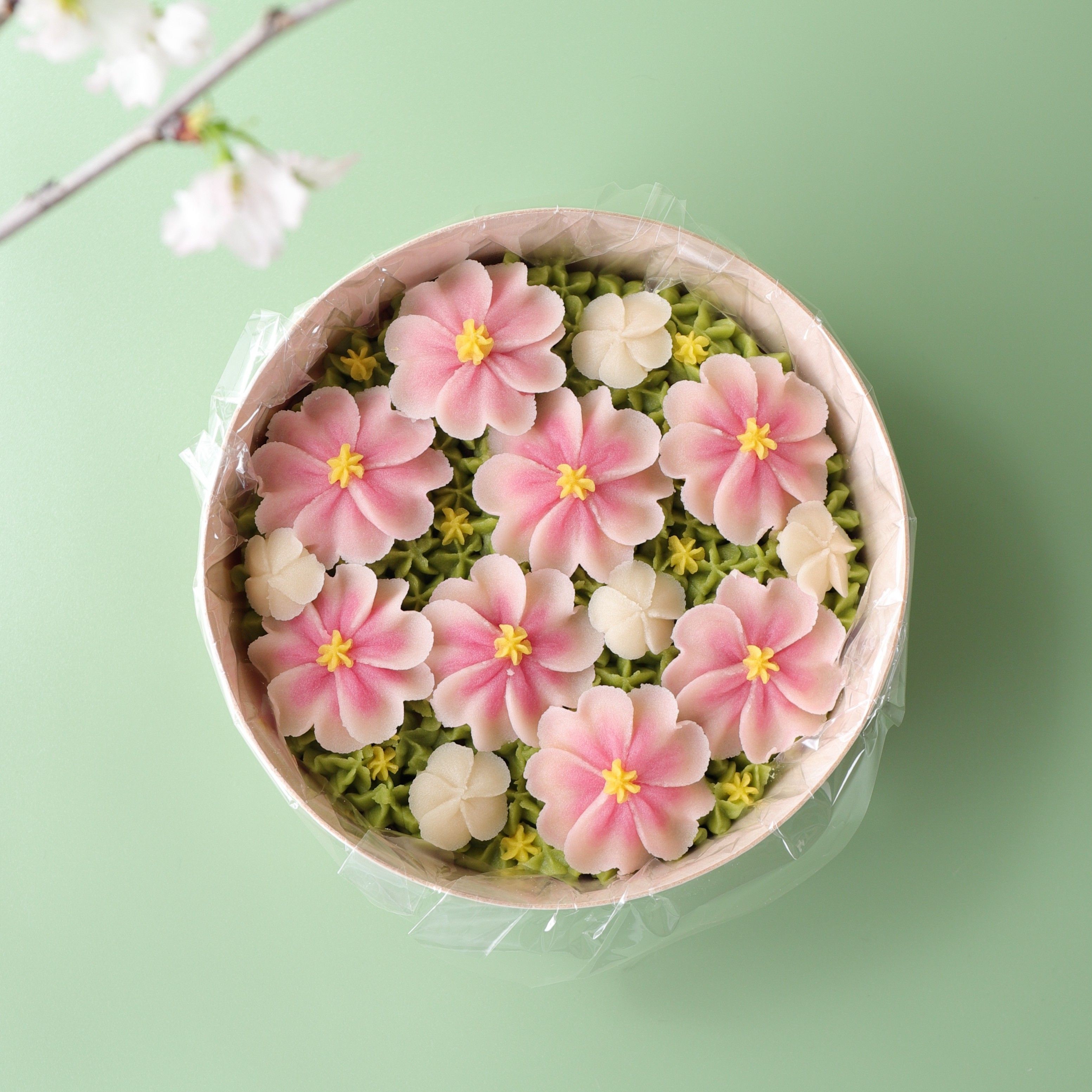 春爛漫】フラワーおはぎBOX～桜お花見 （フラワーおはぎ専門店Oh!huggy