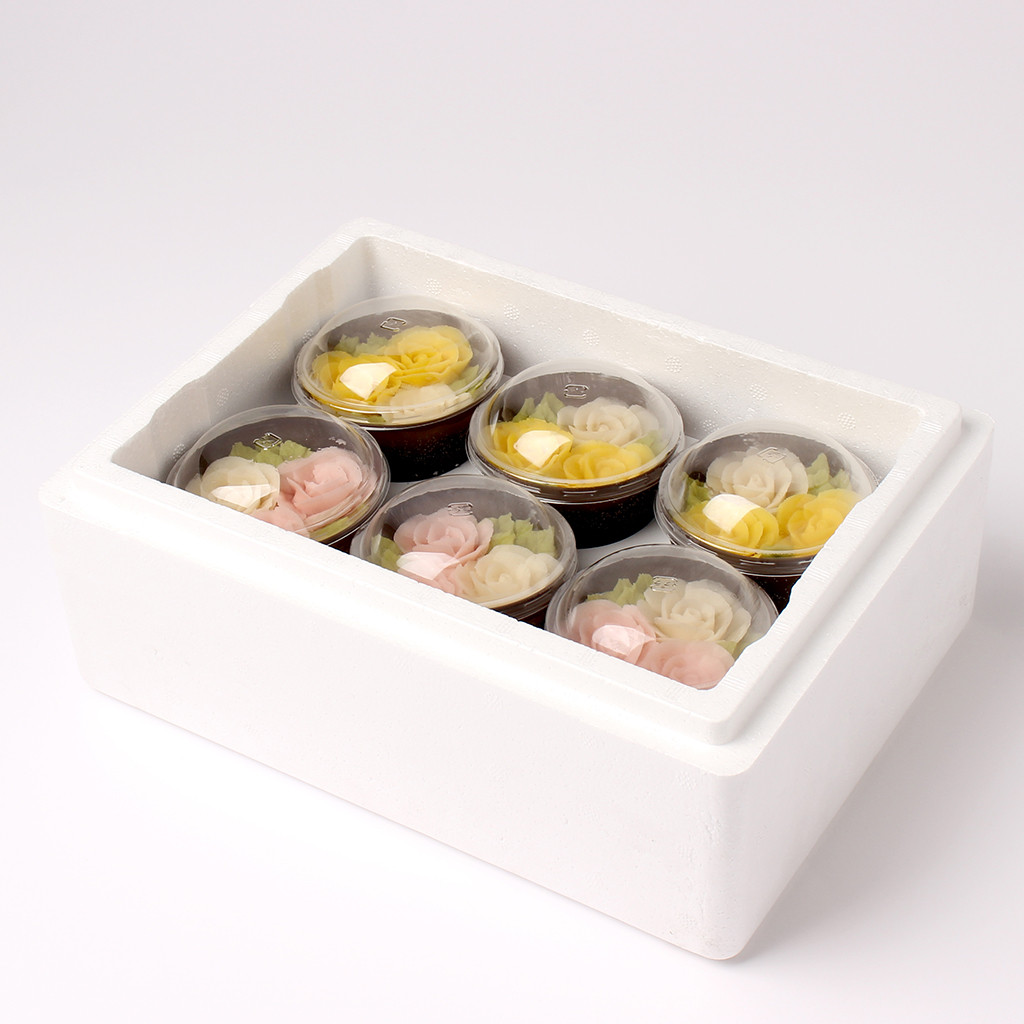 ギフトにぴったり】フラワーアイス 6個入り詰め合わせ お歳暮2025