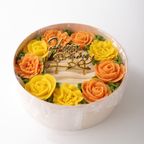 【味やお色が選べる♪】カラバリBirthdayフラワーおはぎボックス 誕生日プレゼント  4