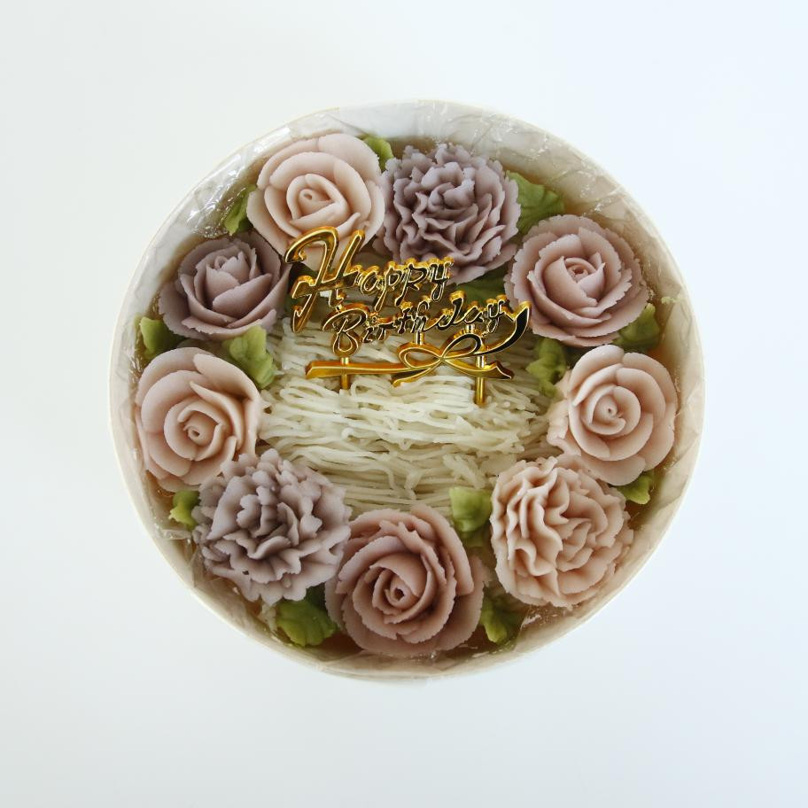 味やお色が選べる♪】Birthdayフラワーおはぎボックス 誕生日