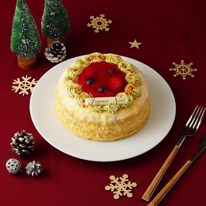【casaneo（カサネオ）】クリスマス ミルクレープノエル 15cm 母の日のギフト・プレゼント2025 2