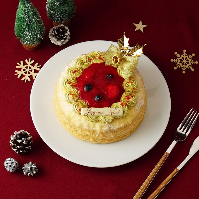 【casaneo（カサネオ）】クリスマス ミルクレープノエル 15cm 母の日のギフト・プレゼント2025 1