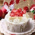 【アンリ・シャルパンティエ】いちごのショートケーキクリスマス《お届けは12/1～12/25まで》クリスマス2024 1