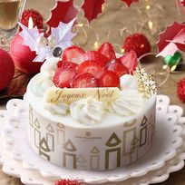 【アンリ・シャルパンティエ】いちごのショートケーキクリスマス《お届けは12/1～12/25まで》