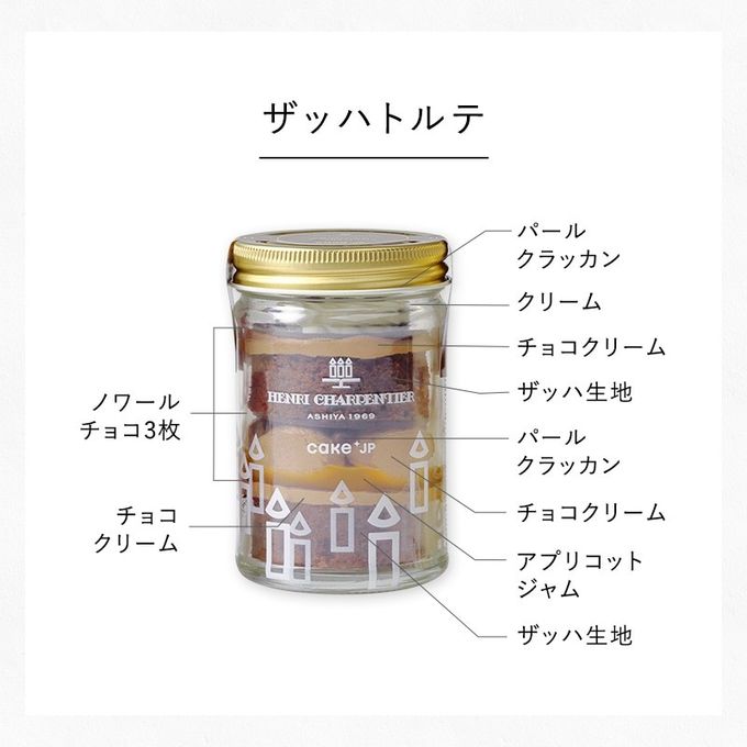 【アンリ・シャルパンティエ】ガトー・パルフェ〈ショートケーキ×ザッハトルテ〉 6