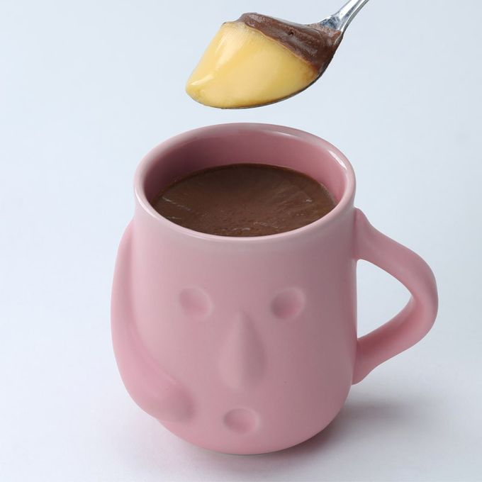 はにわぷりん【バレンタインはに友3個セット】１個箱入りアソートセット 3個入り（ブラックチョコ＆カスタードぷりん・ブラックチェリー＆フロマージュぷりん） 3