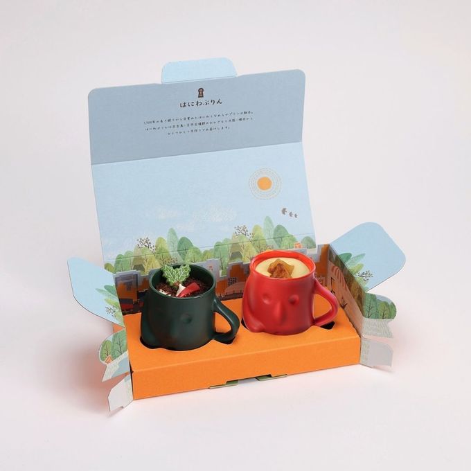 はにわぷりんクリスマス２個セット（ティラミス風ぷりん＆蜜りんごぷりん） 5