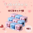 はにわぷりん【バレンタイン9個セット】１個箱入りアソートセット 9個入り（ブラックチョコ＆カスタードぷりん・ブラックチェリー＆フロマージュぷりん） 1