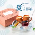 夏ギフトBOX（カスタードぷりん2個・ピーチ＆パンナコッタ・ハイビスカス＆パンナコッタ） 1