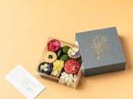 【出雲の名店Grand Chainon】押し花のクッキー缶 ママルニー 母の日2026 2