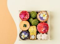 【出雲の名店Grand Chainon】押し花のクッキー缶 ママルニー 母の日2026 1