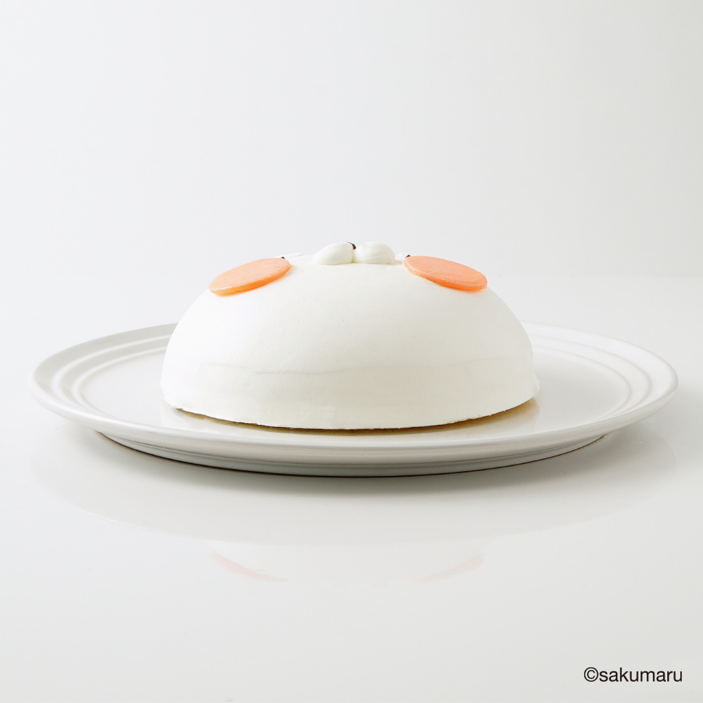「うさまる」立体ケーキ 4
