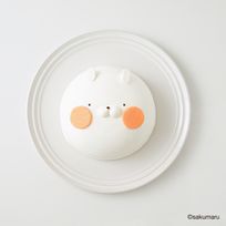 「うさまる」立体ケーキ