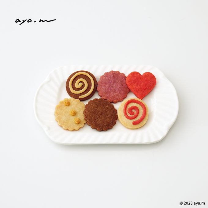 【aya.m × Cake.jp】コラボクッキー缶（銀座シャンデリア）  5