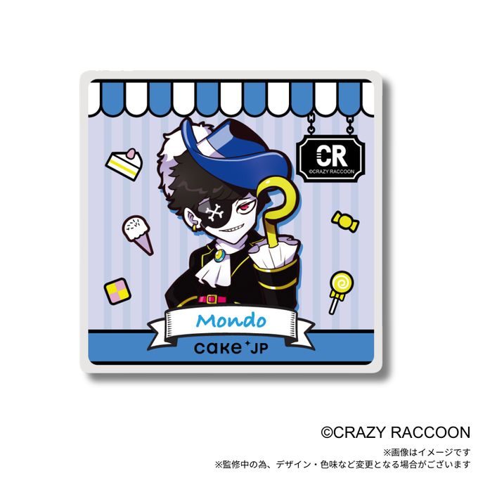 『Crazy Raccoon』Mondo アクリルコースター 1