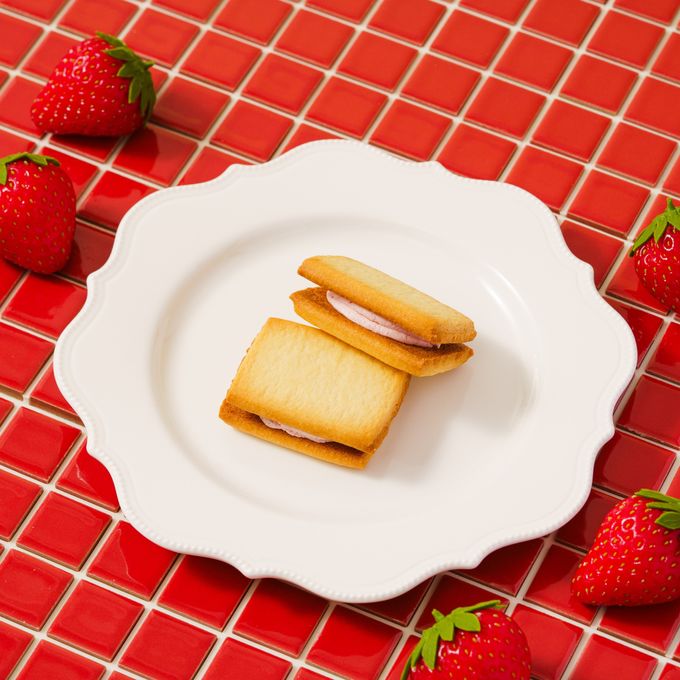 【数量限定セール】TOKYO STRAWBERRY SAND （いちごクッキー）お試しキューブ2個入り 6セット 4
