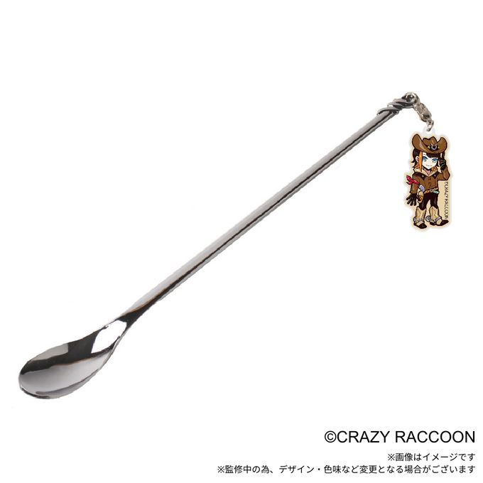 『Crazy Raccoon』makiba チャーム付きスプーン 1