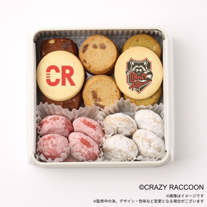 『Crazy Raccoon』オリジナルクッキー缶 3