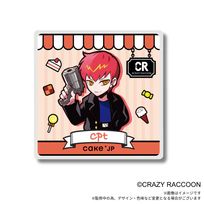 『Crazy Raccoon』Cpt アクリルコースター