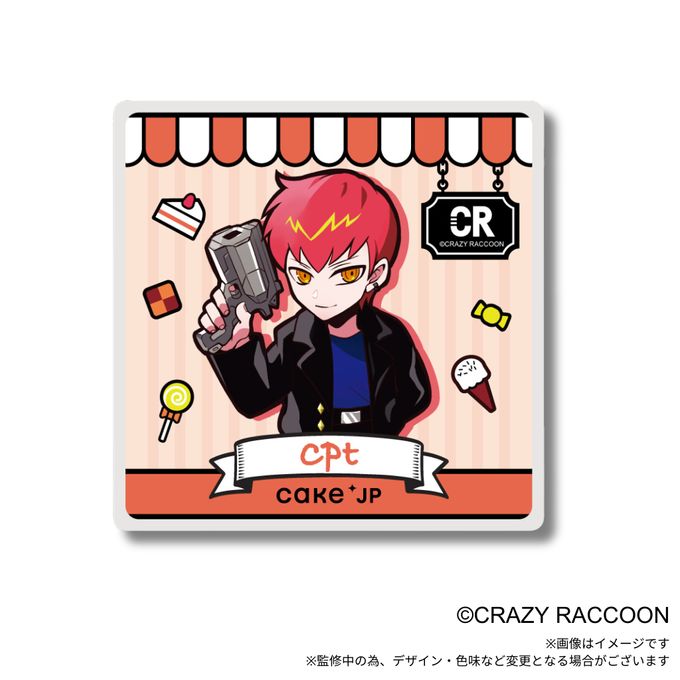 『Crazy Raccoon』Cpt アクリルコースター 1