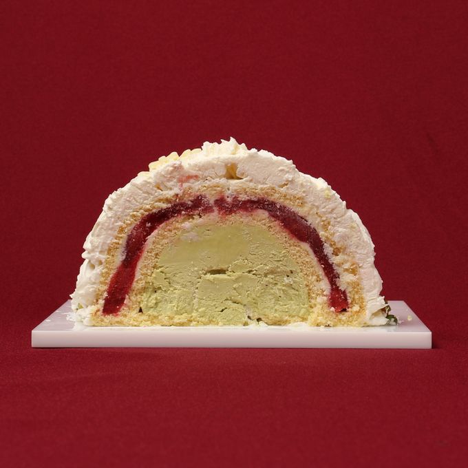 【京王プラザホテル 穐山シェフ監修】Cake.jpオリジナルクリスマス「ブールドネージュ」1個（直径16cm） ／クリスマス2024 5