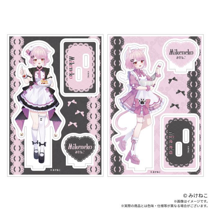 【みけねこ】アクリルスタンド（A） 2