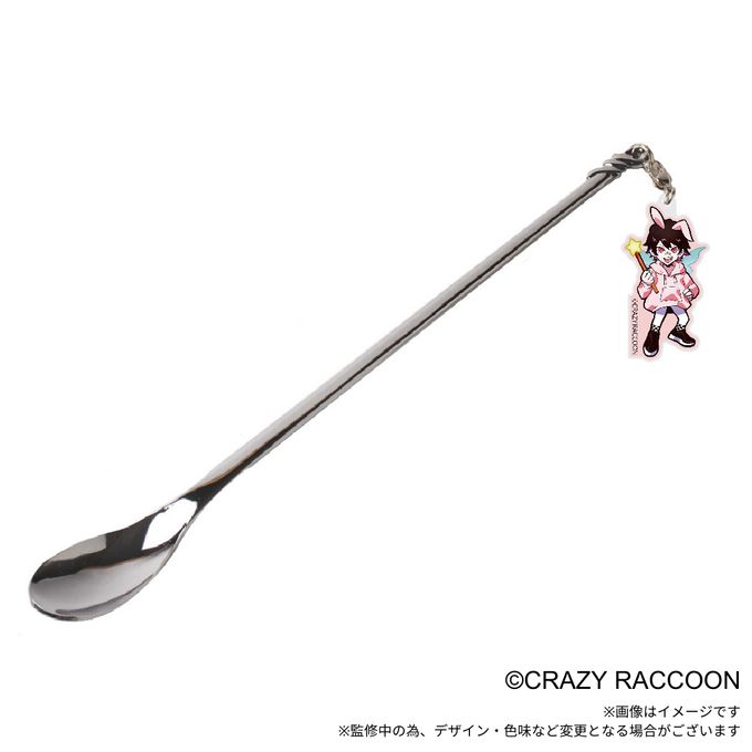 『Crazy Raccoon』Toppy チャーム付きスプーン 1