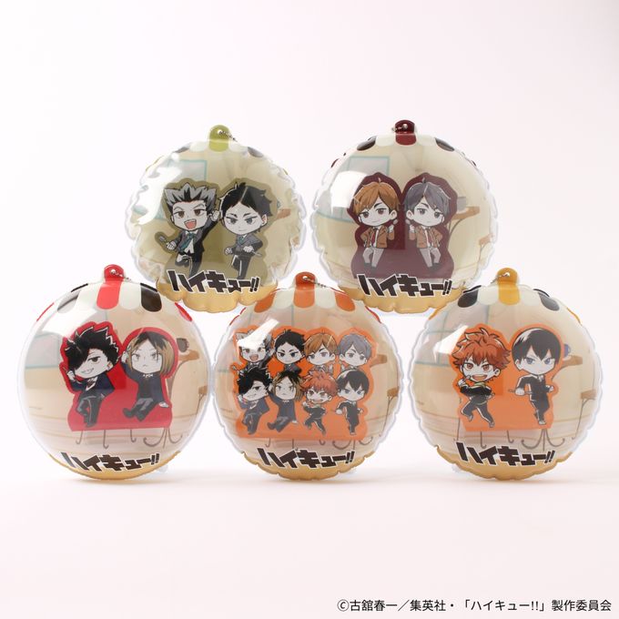 【ハイキュー!! 】梟谷学園高校 ぷくバル（スタンド付きバルーンチャーム） 4