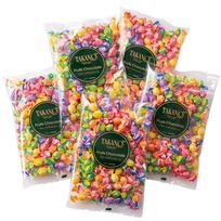 新宿高野 シェアフルーツチョコレート平袋5入（ピーチ柄紙袋付） 