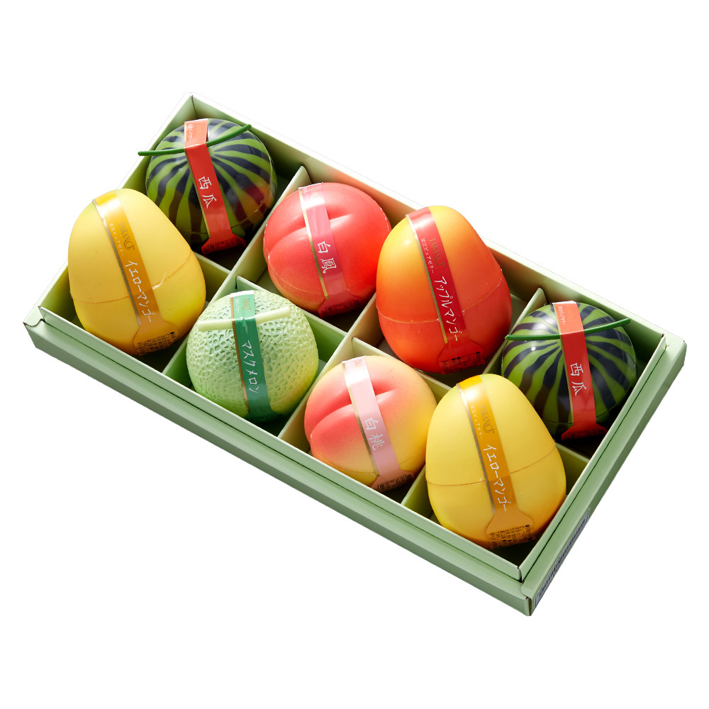 新宿高野 果実ピュアゼリー8入S （新宿高野） | Cake.jp