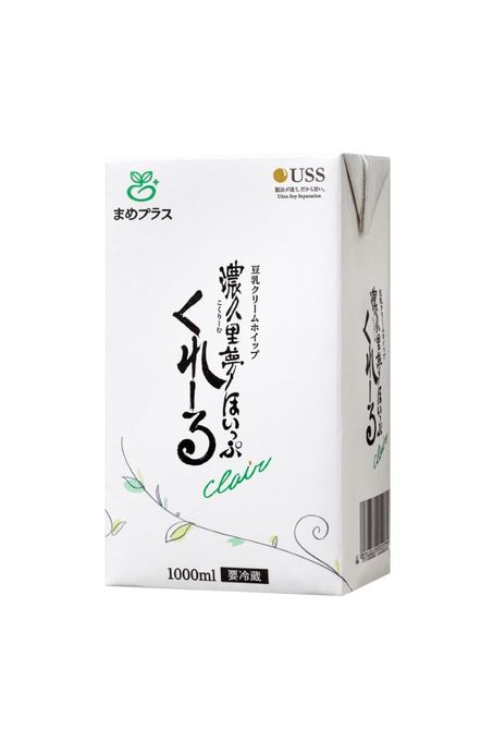 【豆乳クリーム】不二製油 濃久里夢(コクリーム) ほいっぷくれーる 1000ml 1