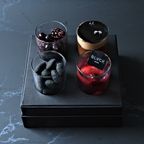 漆黒のグラスデザート | キャラメル・ラムレーズン・アマンド・黒い果実：バレンタイン2026 4