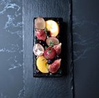 【期間限定】宝石箱のような秋のフルーツのチーズムースドリップケーキ 3