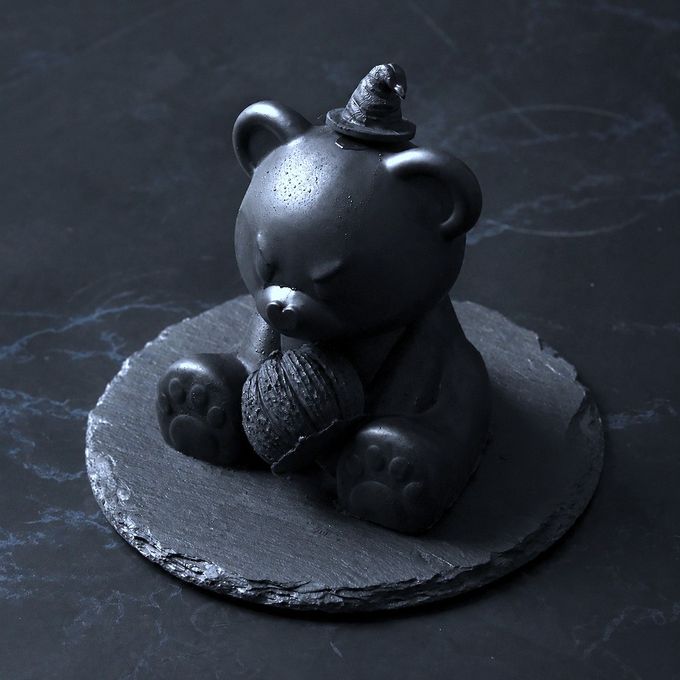 【期間限定】漆黒のさつまいもショートケーキ＆パンプキンテディベアケーキ タワーセット：ハロウィン2026 3