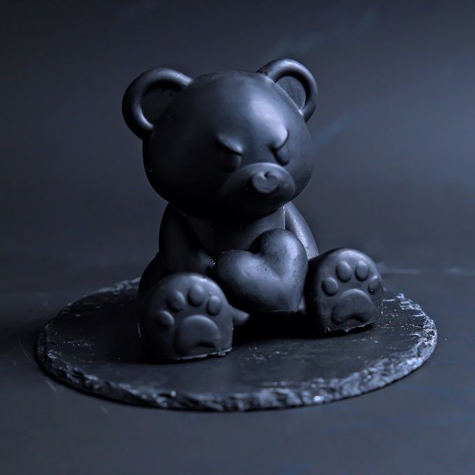 むすッとしたクマのフランボワーズムースケーキ - ブラックパリオリジナル 3