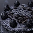 【期間限定】漆黒ショートケーキ＆サンタテディベアケーキ タワーセット：クリスマス2026 5