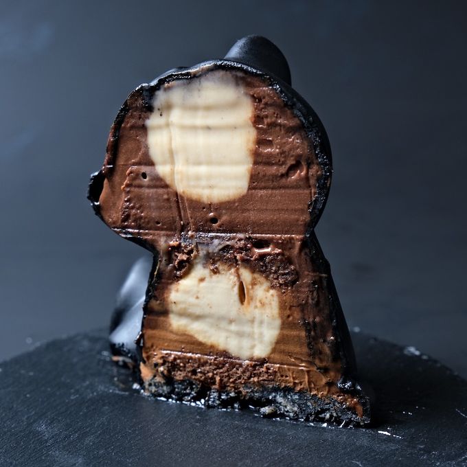 むすッとしたクマのチョコムースケーキ 4