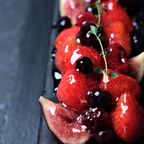 【期間限定】宝石箱のような春のフルーツのチーズムースドリップケーキ  3