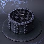 【期間限定】秋のサツマイモの甘みを楽しむ漆黒のショートケーキ：ハロウィン2026 1