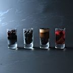 漆黒のグラスデザート | キャラメル・ラムレーズン・アマンド・黒い果実：バレンタイン2026 1