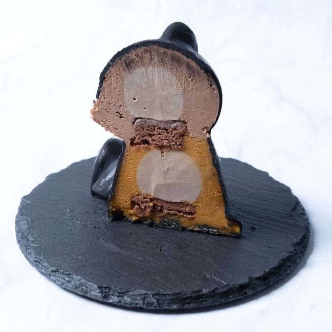 【期間限定】むすッとしたクマのケーキ：ハロウィン2025 2