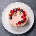 【神戸洋藝菓子ボックサン】母の日限定！春色ベリーと小さな薔薇のブーケ ショコラケーキ 4号 母の日のギフト・プレゼント2025 4