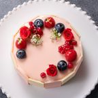 【神戸洋藝菓子ボックサン】ストロベリー・ブロッサム・ホワイト  4号 誕生日  3