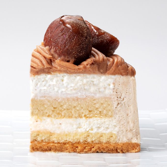 【神戸洋藝菓子ボックサン】クリスマス限定・モンブラン プレミアム  4号  大人の人気ケーキ  cakejp限定通販 4