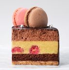 【神戸洋藝菓子ボックサン】クリスマス限定・大人のショコラマカロンケーキ ／贅沢プレミアム 4号 人気通販  4