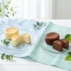 【神戸洋藝菓子 ボックサン】神戸 手みやげの定番 「六甲カシミアチーズケーキ 」 プレーン5個+チョコ5個入り」 熨斗対応 人気のギフト   ：お中元  3