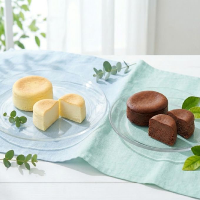 【神戸洋藝菓子 ボックサン】神戸 手みやげの定番 「六甲カシミアチーズケーキ 」 プレーン5個+チョコ5個入り」 熨斗対応 人気のギフト   ：お中元  3