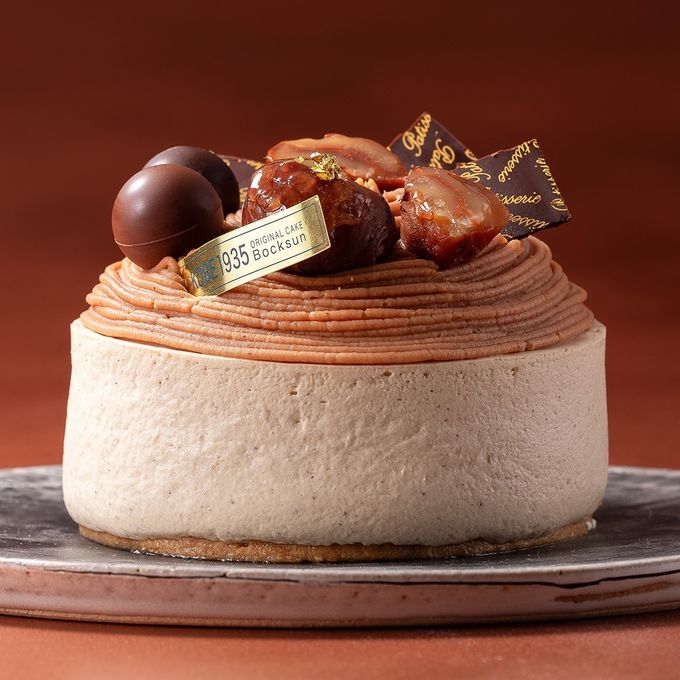 【神戸洋藝菓子ボックサン】モンブラン プレミアム  4号  誕生日：母の日2026  人気通販 おいしいケーキ 3